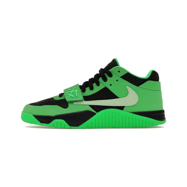 Jordan CJ1 T-Rexx Travis Scott Green Spark