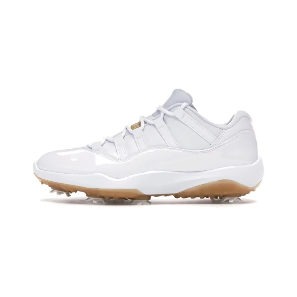 Jordan 11 Retro Low Golf White Metallic Gold
