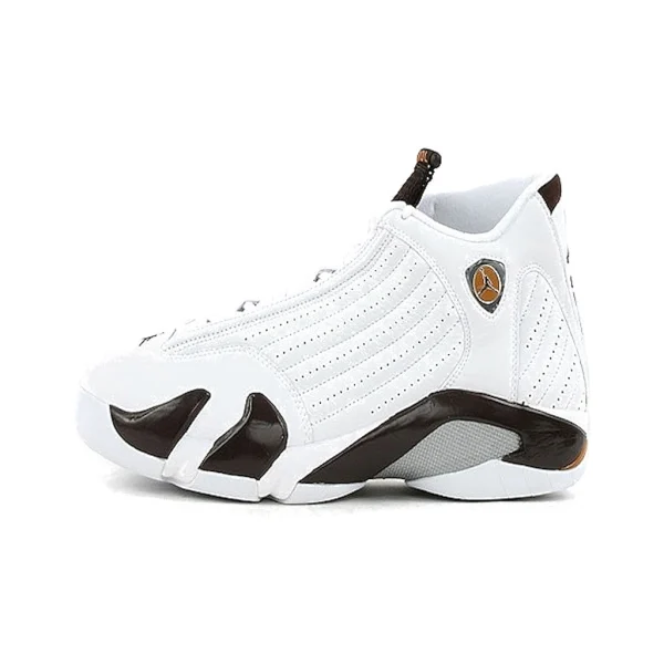 Jordan 14 Retro White Dark Cinder