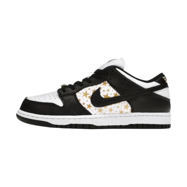 Mens SB Dunk Low DH3228 100 Supreme – Stars – Hyper Blue – Size