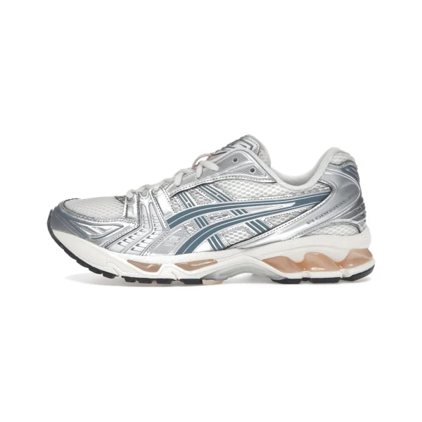 ASICS Gel-Kayano 14 Birch Pure Silver Teal Gold