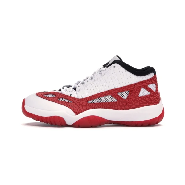 Jordan 11 Retro Low IE White Gym Red