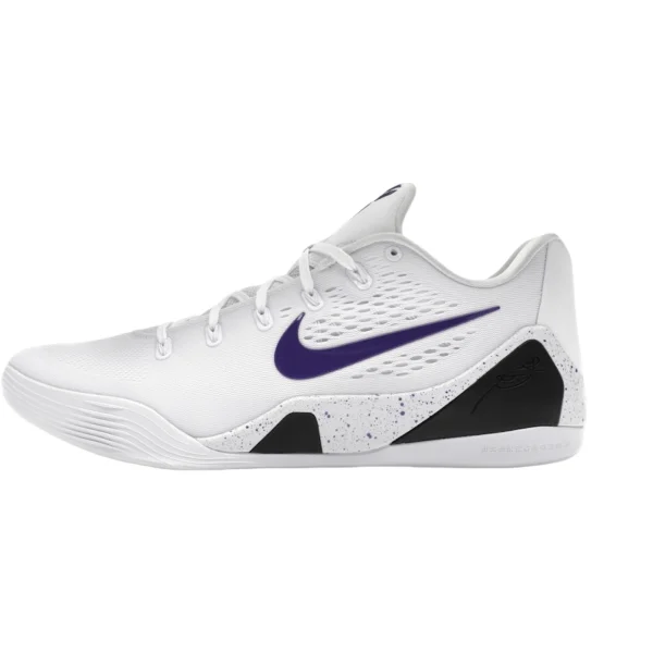 Nike Kobe 9 Elite Low EM Protro White Court Purple