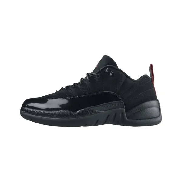 Jordan 12 Retro Low Black Patent