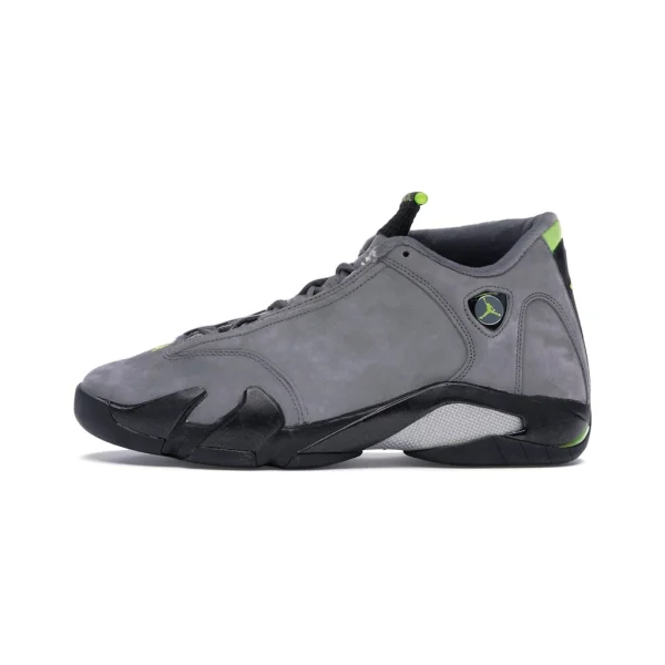 Jordan 14 Retro Graphite Chartreuse (2005)