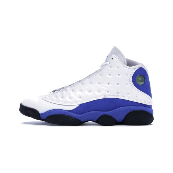Jordan 13 Retro White Hyper Royal Black