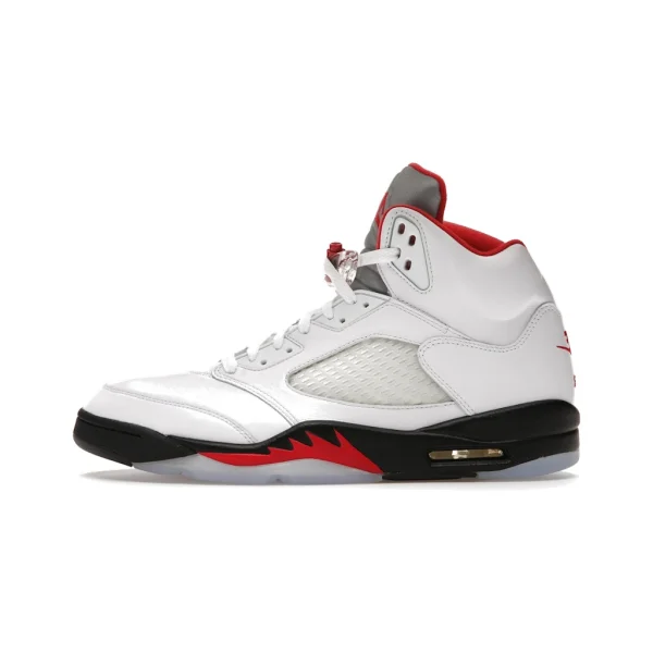 Jordan 5 Retro Fire Red Silver Tongue (2020)